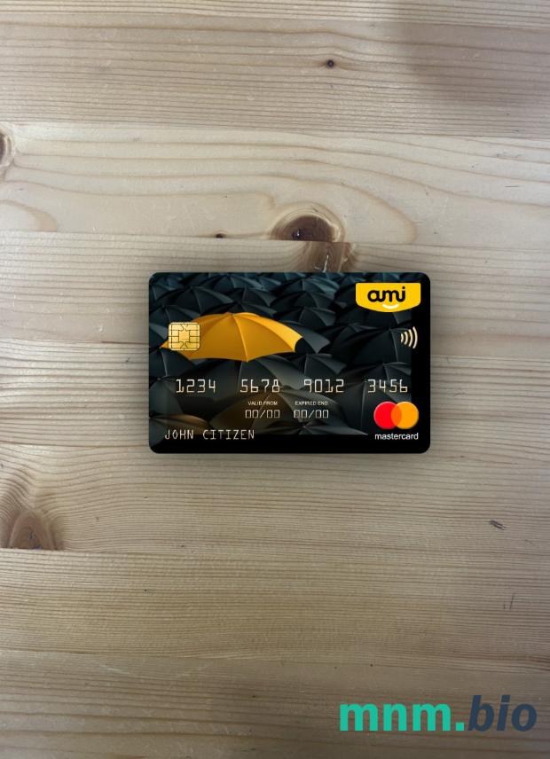 New Zealand Ami Insurance Limited bank wygląd zdjęcia mastercard skan PSD + zdjęcie